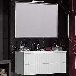 Opadiris Мебель для ванной Рубинно 120 подвесная белая – фотография-1